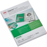 Folie laminare GBC, la cald, pre-perforata, A4+, 125 mic 100 buc/set